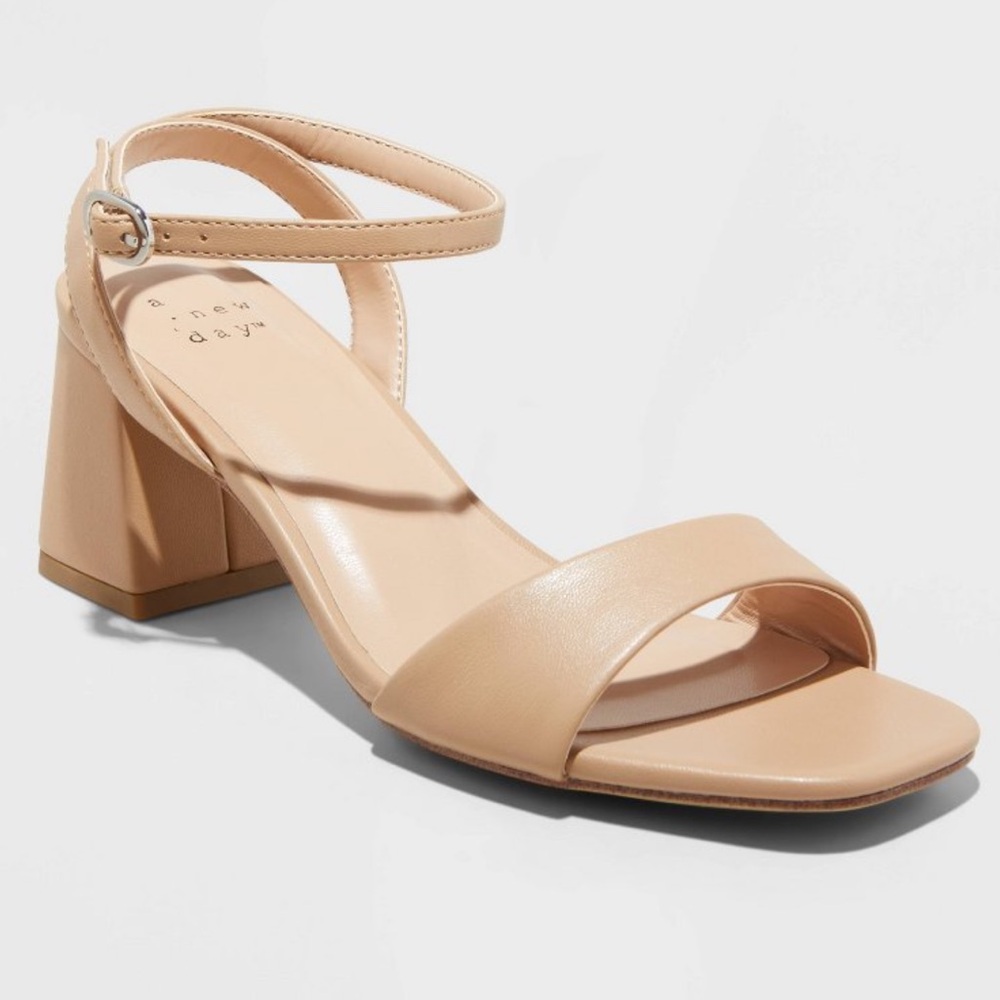 A NEW DAY - Shannon Heels Beige - US Women’s Size 8